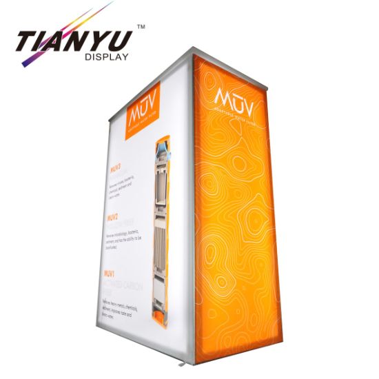 Vendita calda Double Sided poster frame Light Box LED senza telaio tessuto Light Box