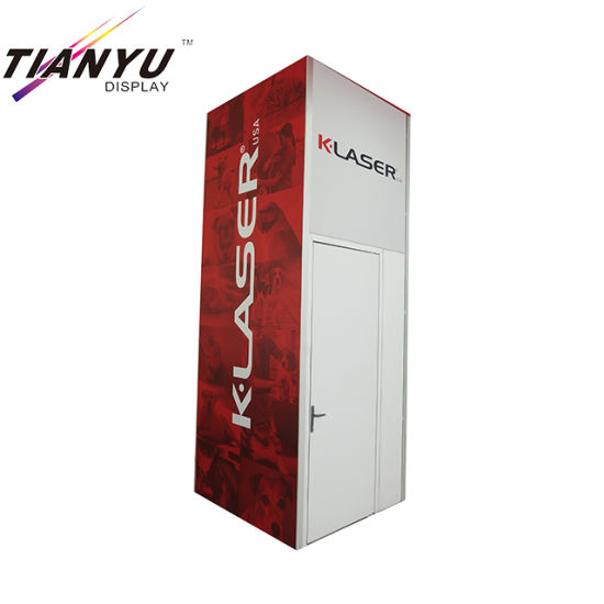 Commercio all'ingrosso tensione fabbrica della Cina in tessuto pieghevole Trade Show Exhibition 10x20ft Expo Booth