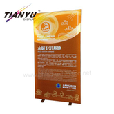 Guangdong pubblicità Display alluminio telaio tessuto Light Box laterale illuminato display