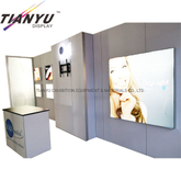 10FT Curve Exhibition Booth e Mura Esposizione del tessuto