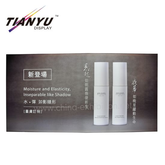 Personalizzato qualsiasi forma di lusso negozio di tessuti in alluminio LED Billboard Textile Light Box