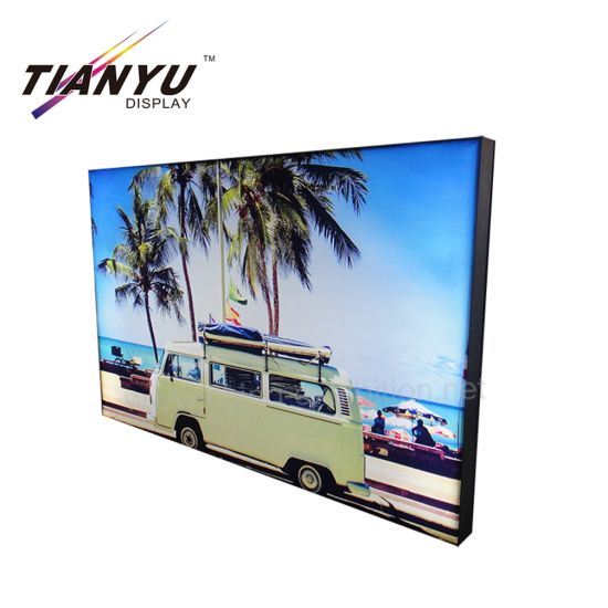 Libera la nave Large Size Bordo Lit ID Double Side tessuto Display Advertising Light Box