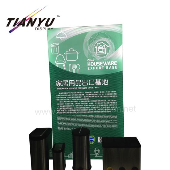 Guangdong pubblicità Display alluminio telaio tessuto Light Box laterale illuminato display