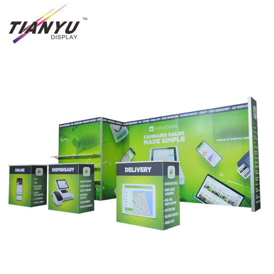 Guangdong Fornitore Aluminium Extrusion cabina della fiera commerciale 3X3 con il pannello in PVC