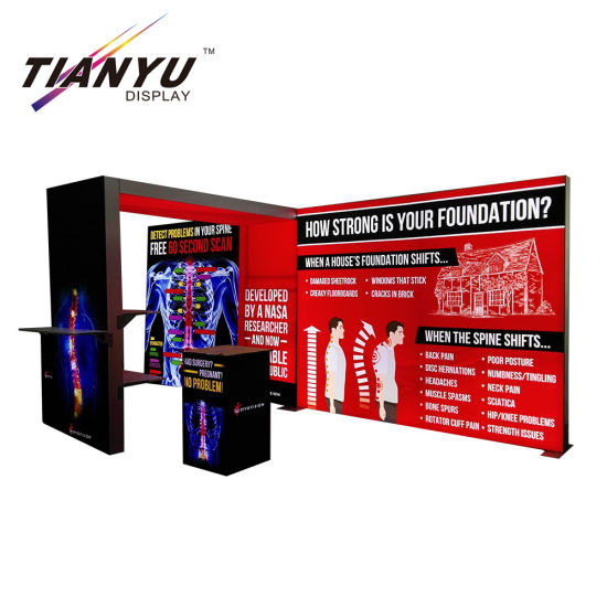 10X10FT Easy Set up telaio in alluminio Exhibition Booth per Visualizza