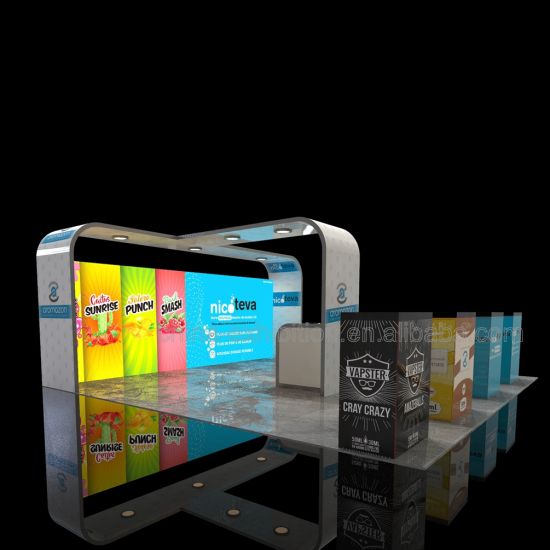 Maniera modulare portatile 6X6 Trends Stand Fiere standard personalizzato Exhibition Booth design