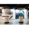3X6 curvo PVC Pop up display a parete basamento della bandiera per la cabina della fiera commerciale
