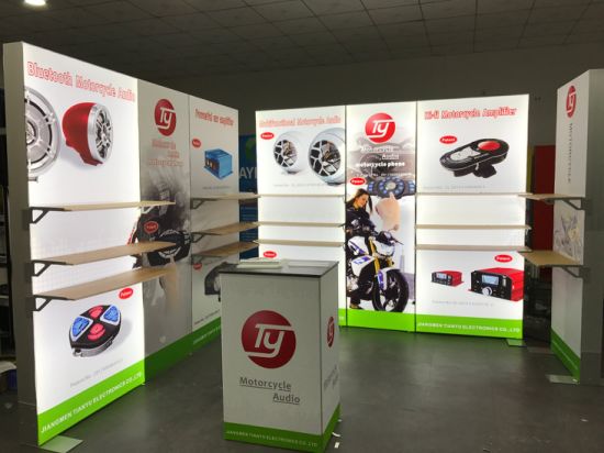 Nuovo Qualità Tubo e Drape standard Exhibition Booth Photo Booth