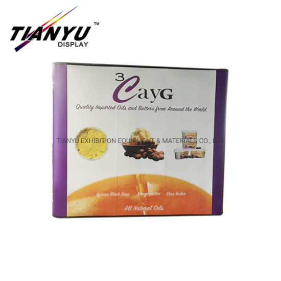 Indoor / Outdoor Pop up display banner Stand con PVC stampa per Tradeshow Backwall