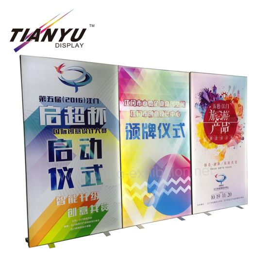 Addensare 120 millimetri Double Sided tessuto Edgelit LED Light Box per grandi Tradeshow